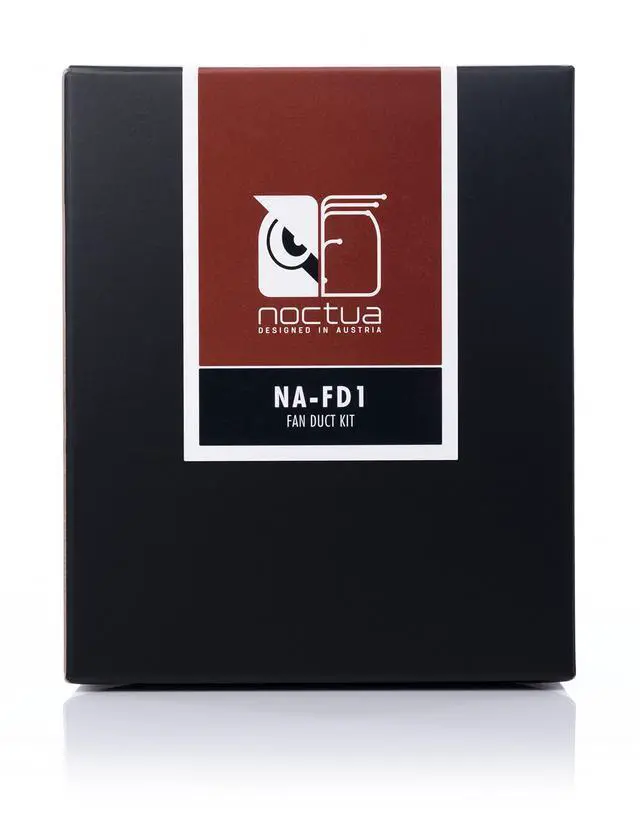 Alt view image 3 of 5 - NA-FD1, CPU Cooler Fan Duct Kit for SFF PC Cases | NH-L9i, NH-L9a Series Compatible and 92mm Fans, Improves Cooling Boosts Performance, Set of: 2x10mm, 7mm, 6mm, 5mm, 4mm, 3mm