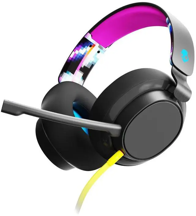 Main image of SLYR Multi-Platform Wired Gaming Headset - Black Digi-Hype | Removable Mic, Durable and Comfortable Lightweight Design, Ultra-Soft Memory Foam Ear Cushions, PC, Xbox, PlayStation