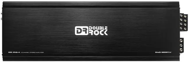 Main image of DR-150.4 1000W Car Amplifier| 4 Channel Class AB | Bridgeable to 500W×2@4| MOSFET power supply| RCA inputs| 2 Ohm Stable| 4 way protection| Ideal for multi-speaker setups