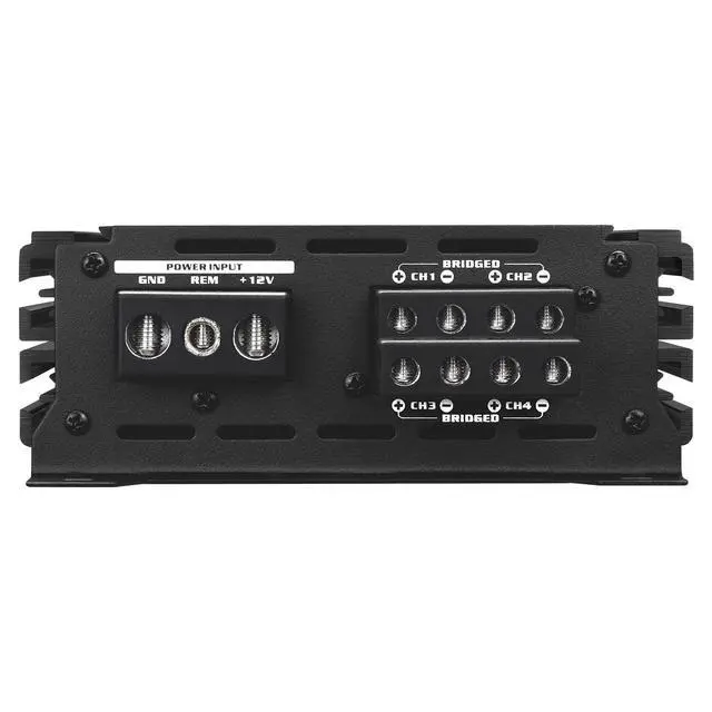 Alt view image 3 of 6 - DR-150.4 1000W Car Amplifier| 4 Channel Class AB | Bridgeable to 500W×2@4| MOSFET power supply| RCA inputs| 2 Ohm Stable| 4 way protection| Ideal for multi-speaker setups