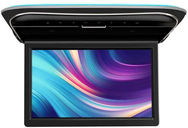 Main image of 11.6 Inch Car Overhead Player, with HDMI, Built-in Speaker, AV Input | 1366*768 Ultra-Thin Flip Down Car Roof-Mount Monitor, Supports IR, USB, 1080P Playback, In-Car Entertainment