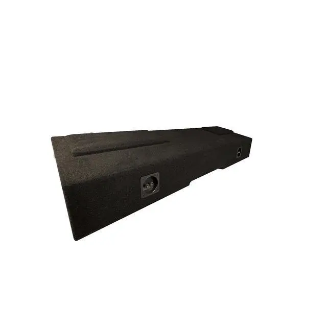 Alt view image 4 of 4 - Quad 8" Vented Sub Box for 20072025 Chevy Silverado & GMC Sierra 1500 Crew Cab Trucks Carpeted Underseat Enclosure for Hard-Hitting Low-End Bass in Your Truck