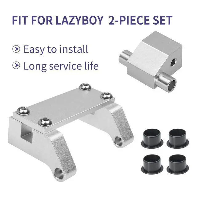 Alt view image 3 of 6 - Metal Drive Toggle and Clevis Mount Power Recliners Compatible with LazyBoy | Fits L-Z-Boy Power Recliners All