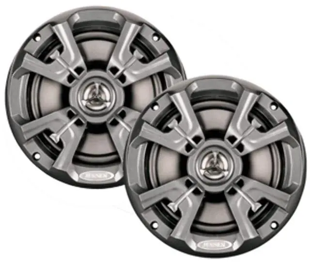 Main image of MSX60RVR Marine Speakers 6.5" Coaxial Speaker, Completely Waterproof With UV Resistant Materials To Withstand the Outdoor Elements, Sold as Pair, Graphite Gray