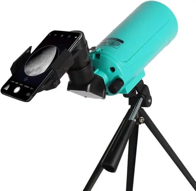 Main image of Maksutov-Cassegrain Telescope for Adults Kids Astronomy Beginners, Mak60 Catadioptric Compound Telescope 750x60mm, Compact Portable Travel Telescope, with Tabletop Tripod Phone Adapter
