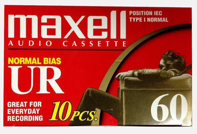Alt view image 3 of 6 - Audio Cassette - Blank Media, Cassette, Red, 60 Min, Pack of 10