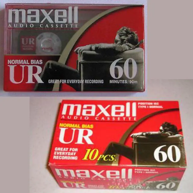 Alt view image 4 of 6 - Audio Cassette - Blank Media, Cassette, Red, 60 Min, Pack of 10