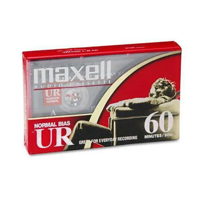Alt view image 5 of 6 - Audio Cassette - Blank Media, Cassette, Red, 60 Min, Pack of 10