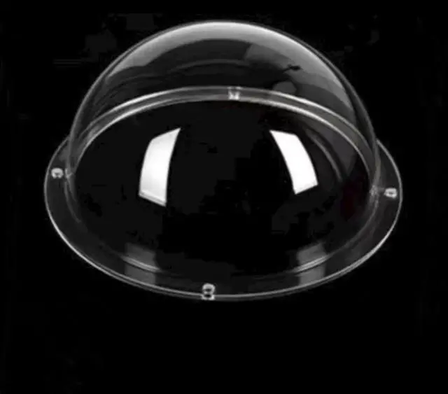 Main image of 6inch/150mm Clear Acrylic CCTV Security Camera Dome House Cover | Replacement Indoor/Outdoor Surveillance Camera Dome Housing Cover,4 Holes Hemisphere Window Skylight ID150mm*H76mm/5.9*3in