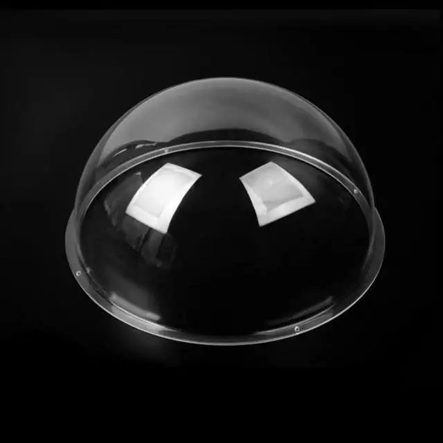 Alt view image 6 of 6 - 6inch/150mm Clear Acrylic CCTV Security Camera Dome House Cover | Replacement Indoor/Outdoor Surveillance Camera Dome Housing Cover,4 Holes Hemisphere Window Skylight ID150mm*H76mm/5.9*3in