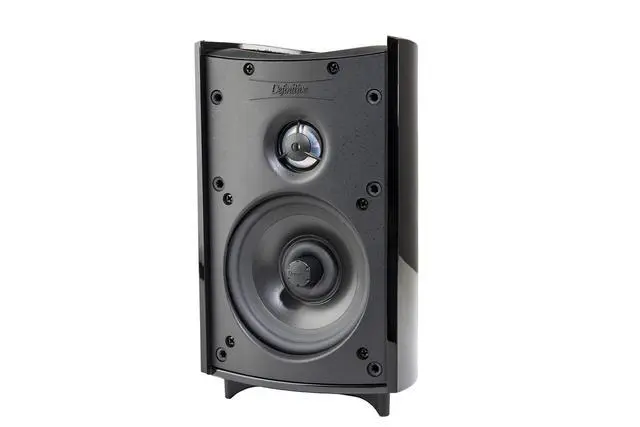 Alt view image 3 of 6 - ProMonitor 800 2-Way Satellite or Bookshelf Speaker | For Home Theater Speaker System, 5-Way binding Post, Easy Mounting (Single, Black)