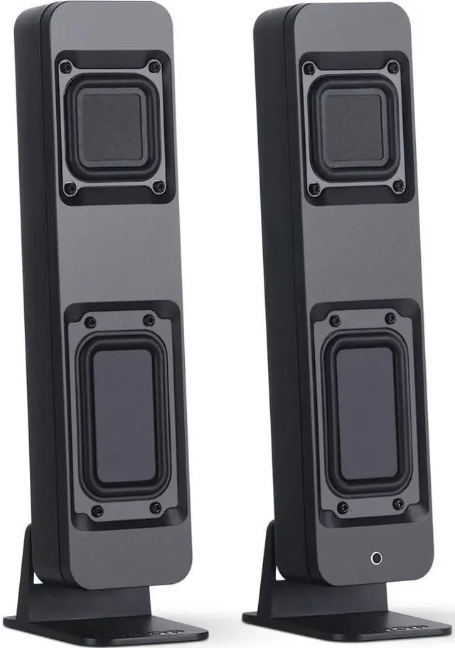 Main image of BMR1 V2 Nearfield Monitors Compact Desktop Speakers Black | BMR Drivers, Bluetooth & Analog Connectivity, Wide Soundstage, Wired/Wireless Powered Speakers for PC & Home Audio