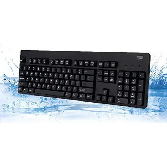 Alt view image 2 of 6 - Easy Touch 630Ub, Wired Waterproof Keyboard (AKB-630UB), Black