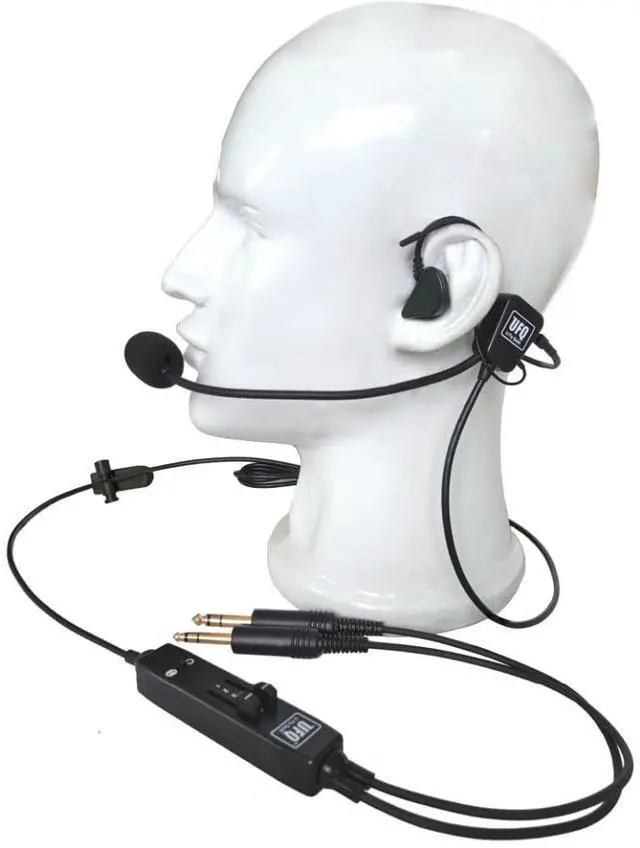 Main image of L1 in-Ear Type Aviation Headset Ultra Light Weight only 130g,Clear Communication,Comfortable,Durable Hi-Fi Sound Quality for Music with MP3 Input,Free with a Headset Bag
