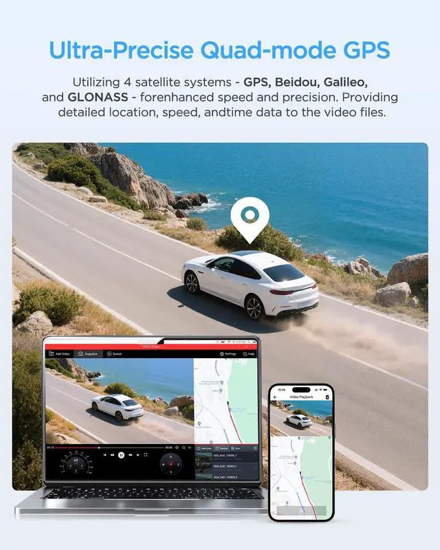 Alt view image 4 of 6 - GPS Module for A329/A329S/A229PRO/A229PLUS/A229Ultra Dashcam