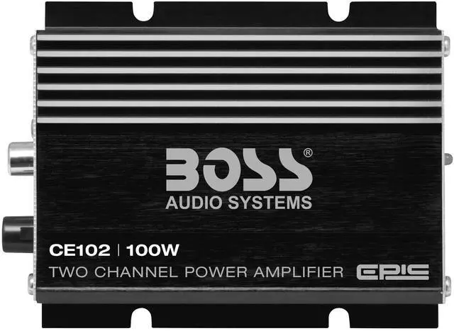 Main image of CE102 2 Channel Car Amplifier, High/Low Pass Crossover