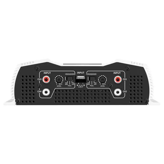 Alt view image 5 of 6 - Taramps DS 800x4 2 Ohms 800 Watts RMS, 4-Channel 200x4 Watts RMS, Class D, Full Range, Crossover High/Low Pass Fixed, Bridgedable, Car Audio Amplifier