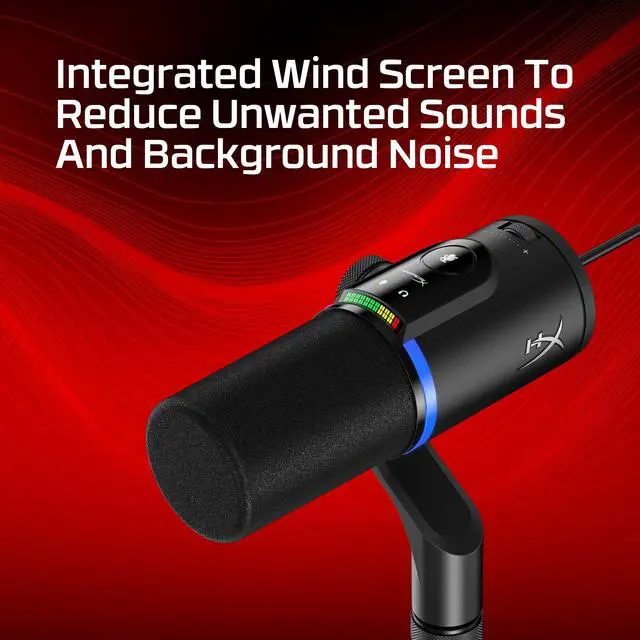 Alt view image 6 of 6 - FlipCast Streaming XLR/USB Dynamic Microphone for PC, MacOS, PlayStation, Nintendo Switch, Broadcast Quality, USB, XLR, Universal Mount, Black