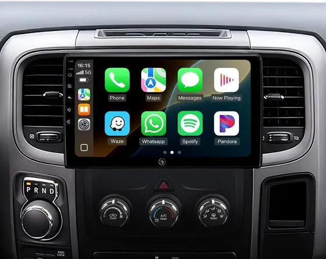 Main image of 10" 4G+64G Car Radio for Dodge Ram Pickup 1500 2500 3500 2013-2018 Upgrade | Stereo Bluetooth5.4 Apple CarPlay Android Auto GPS Navigation 5G WiFi6 Replacement SWC Backup Camera