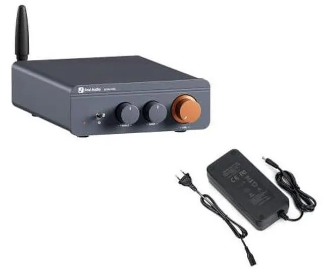 Main image of 48V 5A Power Adapter Supply and BT20A Pro 300W x2 TPA3255 Bluetooth 5.0 Home Audio Stereo 2 Channel Amplifier