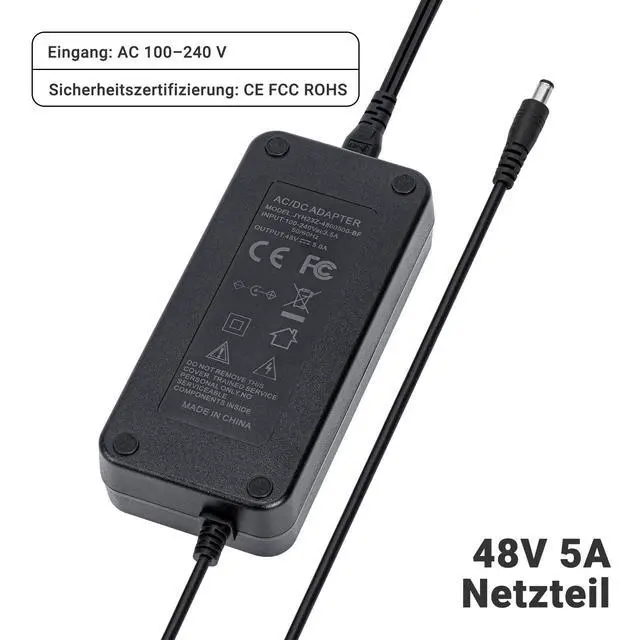 Alt view image 7 of 7 - 48V 5A Power Adapter Supply and BT20A Pro 300W x2 TPA3255 Bluetooth 5.0 Home Audio Stereo 2 Channel Amplifier