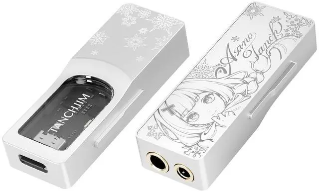 Main image of Space PRO Gaming AMP, Portable USB DAC Support Mic&Virtual 5.1/7.1 | Dual DS43198, PCM32bit/768KHz, DSD256 High-Performance dongle DAC, Gaming Sound in PC/Mobile APP, 3.5/4.4mm Output Decoder