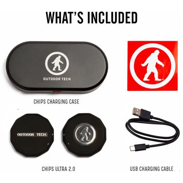 Alt view image 2 of 7 - Chips Ultra 2.0 Headphones - True-Wireless Bluetooth Helmet Speakers for Skiing Snowboarding Biking and Power Sports