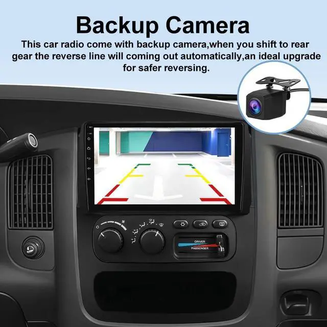 Alt view image 6 of 7 - Car Radio Stereo for Dodge RAM 1500 2500 2002 2003 2004 2005 64GB