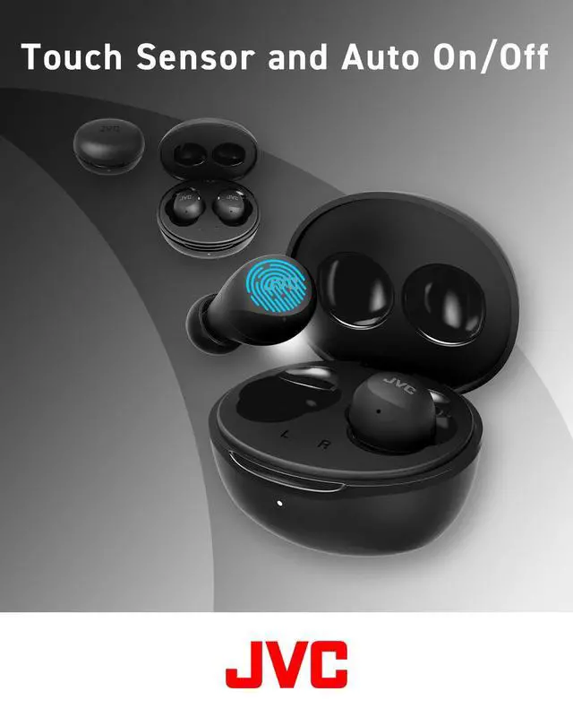 Alt view image 2 of 7 - Gumy Mini HAA6TB True Wireless Earbuds, Black | Up to 23 Hours Battery Life, Neodymium Magnet Driver, IPX4 Water Resistance, Compact and Lightweight