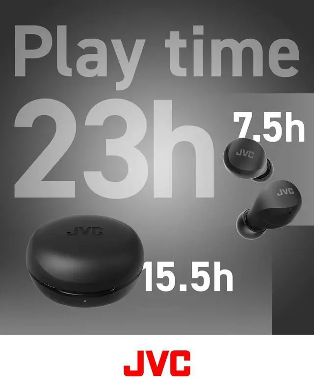 Alt view image 5 of 7 - Gumy Mini HAA6TB True Wireless Earbuds, Black | Up to 23 Hours Battery Life, Neodymium Magnet Driver, IPX4 Water Resistance, Compact and Lightweight