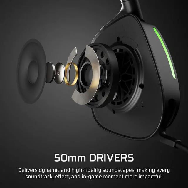 Alt view image 4 of 7 - Void v2 MAX Wireless Multiplatform Gaming Headset for Xbox Series X|S, Xbox One, PC, PS5, PS4, Switch 2, Mobile - Simultaneous 2.4GHz+Bluetooth, 70Hr Battery, Clear Microphone - Carbon