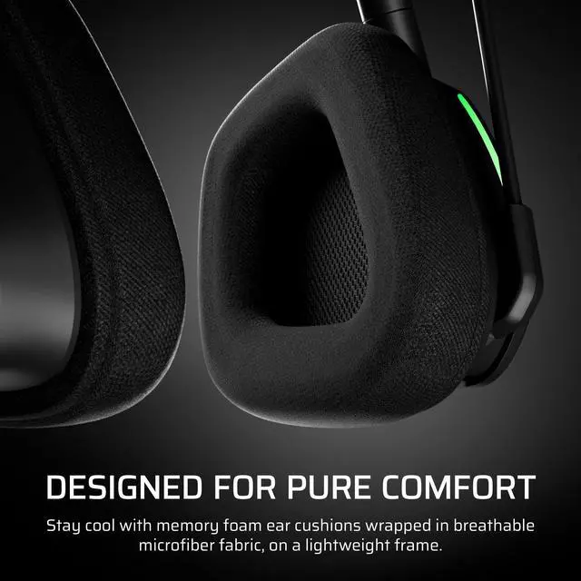 Alt view image 7 of 7 - Void v2 MAX Wireless Multiplatform Gaming Headset for Xbox Series X|S, Xbox One, PC, PS5, PS4, Switch 2, Mobile - Simultaneous 2.4GHz+Bluetooth, 70Hr Battery, Clear Microphone - Carbon