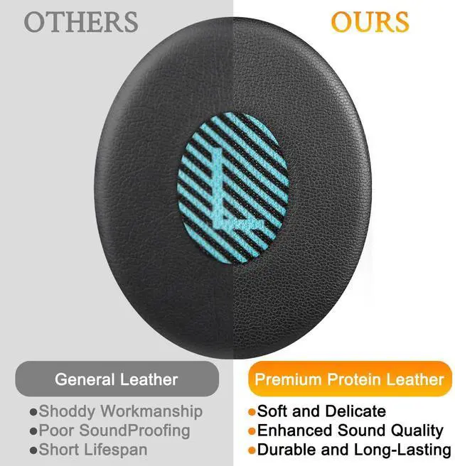 Alt view image 5 of 7 - Earpads for Bose (SoundLink/SoundTrue/OE2) ON-Ear Headphones | Not Fit Bose On Ear(Generation 1), for Bose SoundLink OE/SoundTrue OE/OE2/OE2i Headphones