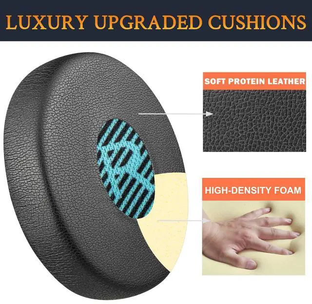 Alt view image 4 of 7 - Earpads for Bose (SoundLink/SoundTrue/OE2) ON-Ear Headphones | Not Fit Bose On Ear(Generation 1), for Bose SoundLink OE/SoundTrue OE/OE2/OE2i Headphones