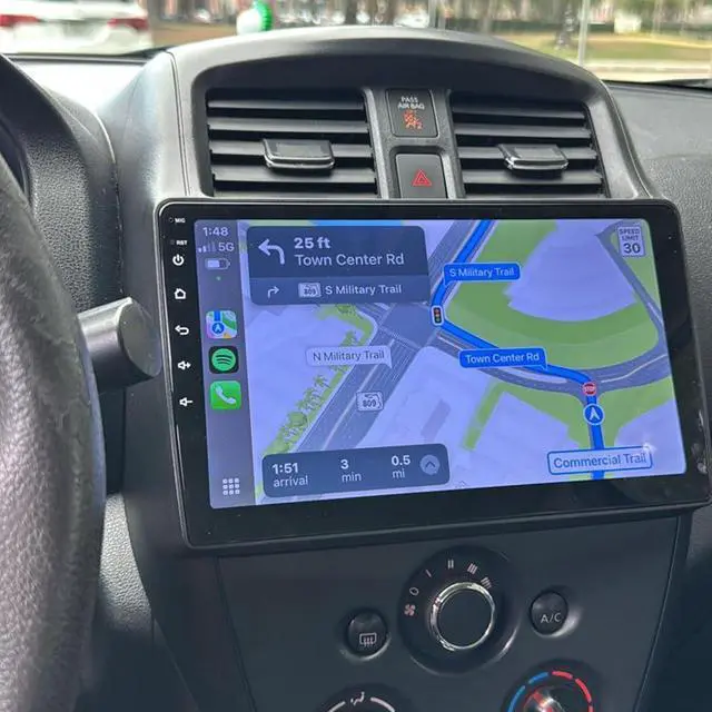 Main image of 8 Core 4+64GB for Nissan Versa Sedan Radio 2015-2019 Android 15 Car Stereo Touchscreen Wireless Carplay Android Auto DSP Bluetooth GPS Navigation FM with Free Reverse Camera