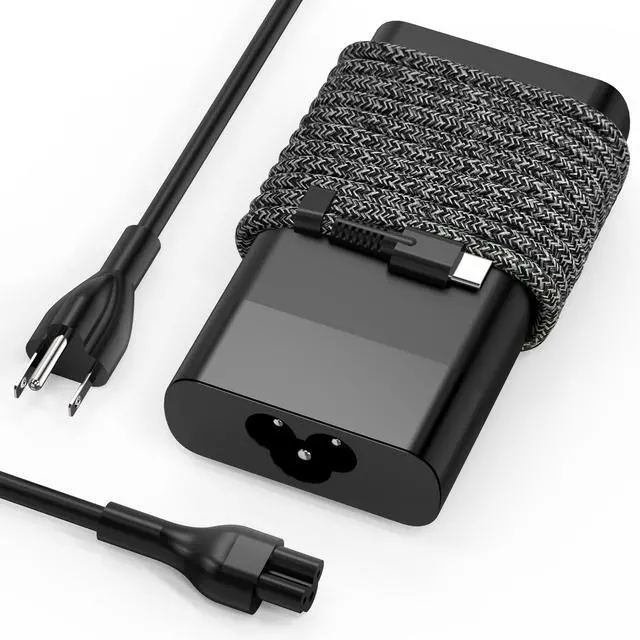 Main image of New Slim 90W USB C Laptop Charger for HP Spectre x360,EliteBook 1040 G4,HP 904082-003 ADP-90FE TPN-DA08 2LN85AA 2LN85AA#ABA 904144-850 L45440-003 Fast Charging Type C Travel Laptop Power Adapter
