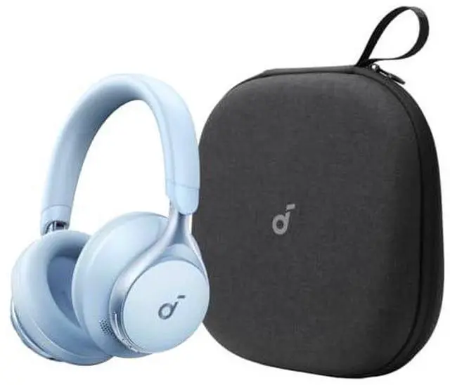 Main image of by Anker Space One Active Noise Cancelling Headphones, with Headphones Case, 2X Stronger Voice Reduction, 40H ANC Playtime, App Control, LDAC Hi-Res Wireless Audio