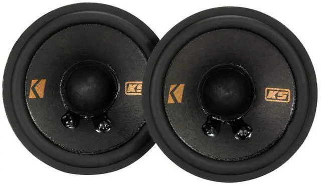 Main image of 47KSC2704 2.75" Mid-Range Speakers, 4ohm with Brackets for Select GM/Chrysler/Subaru/Jeep and Toyota Included