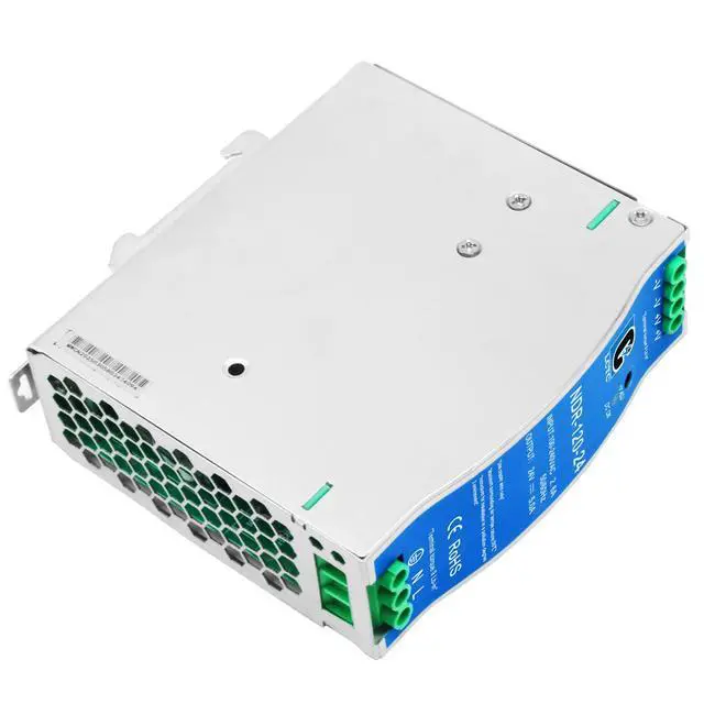 Alt view image 6 of 7 - 24Vdc Power Supply NDR 120W;Dual Output (Input:100-240VAC,Output:24VDC,50/60HZ) Power Supply Switch Switching Converter DC (24V 5A)