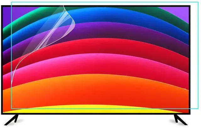 Main image of Anti Glare TV Screen Protector for 65 Inch, Indoor & Outdoor Anti Glare TV Anti Blue Light Screen Frosted Film Anti-Reflection Rate Up To 90%