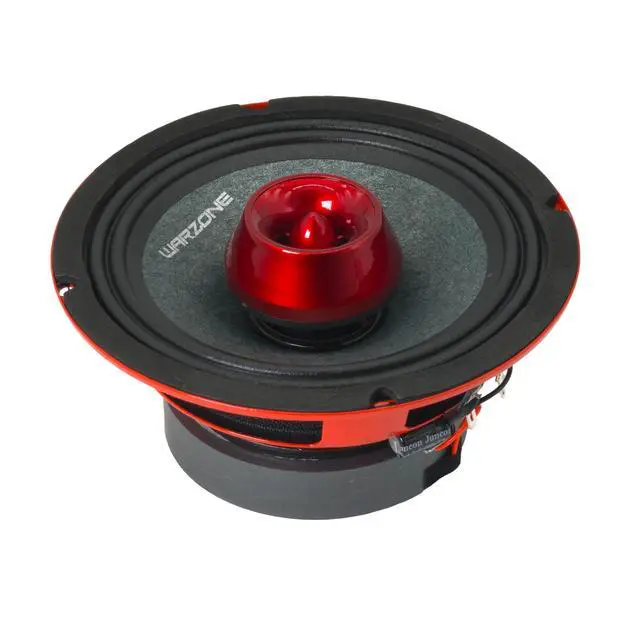 Alt view image 4 of 7 - WZ65PS 6.5-Inch Mid-Range + Driver Speaker, 1000W Max, 4 Ohms, 20oz Magnet, Aluminum Dome Tweeter, and Steel Basket for Car Audio (2 Speakers)