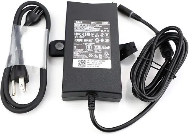 Alt view image 2 of 7 - 130W AC Charger Precision M20 M60 M70 M90 M2400 M4400 M4500 M6300 LA130PM121 DA130PE1-00 Laptop Power Supply