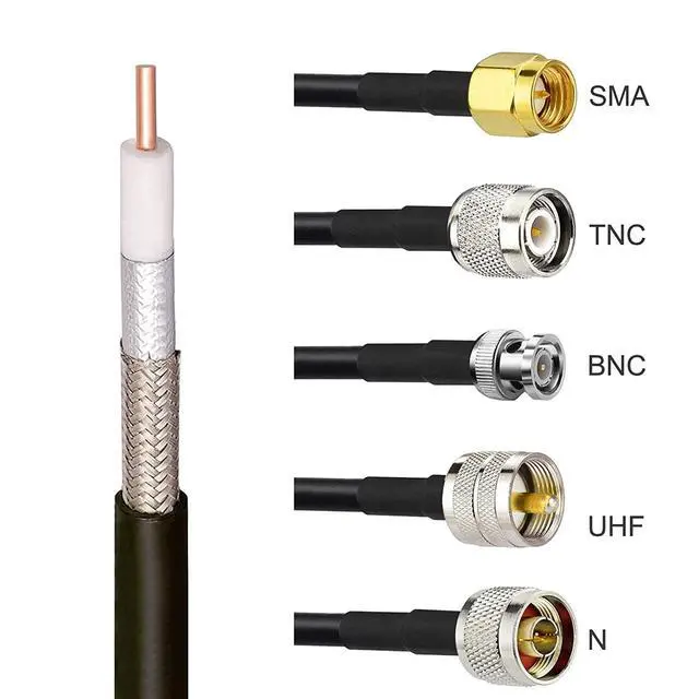 Alt view image 3 of 4 - KMR400 RF Coaxial Cable 50 Ohm Low Loss Coax Cable with NO Connectors 200FT