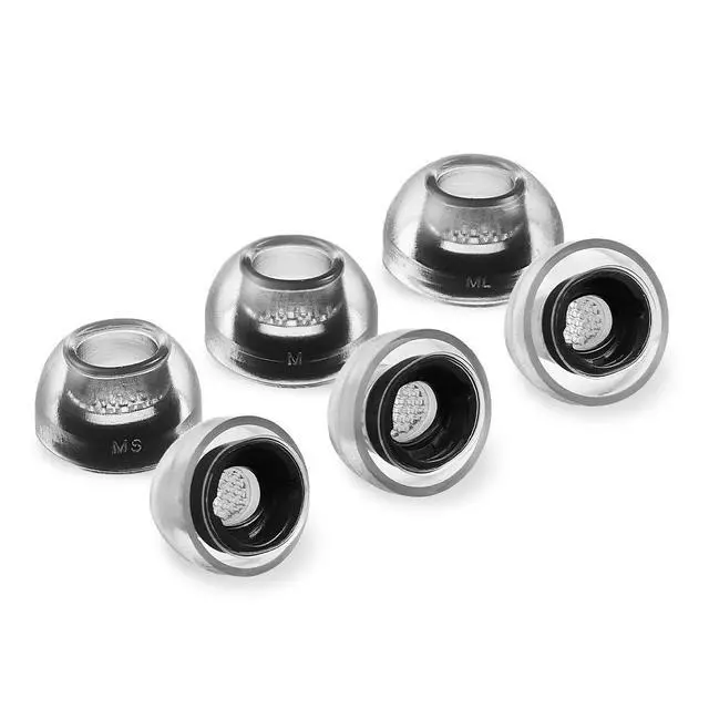 Alt view image 7 of 7 - Crystal for Galaxy Buds 4/3 Pro Ear Tips Samsung-Certified Ear Tips | SMAPP-Certified, Galaxy Buds 4/3 Pro, Anti-Slip, Grippy Surface, Active Lifestyle, Hypoallergenic Silicone