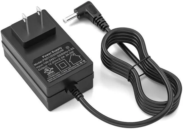 Main image of 12V 2A Laptop Charger Compatible with Gateway GWTC116-2BK GWTC116-2BL GWTN156-11BK GWNC21524-BL GWTN141-5BK GWTN141-1BK SAW30A-120-2000U GWTC116 GWTN116 GWTN133 GWTN141 GWTN156 Model Power Cord