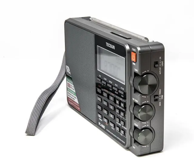 Alt view image 5 of 7 - PL880 Portable Digital PLL Dual Conversion AM/FM, Longwave & Shortwave Radio with SSB (Single Side Band) Reception, Color Silver