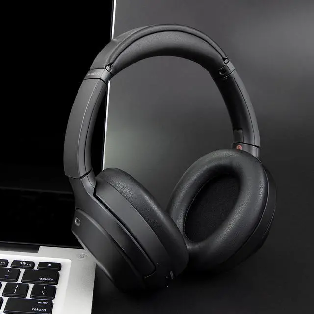 Alt view image 6 of 7 - Replacement Kit for Sony WH-1000XM3 Headphones, Replacement Ear Pads Cushions + Headband Repair Part - Black