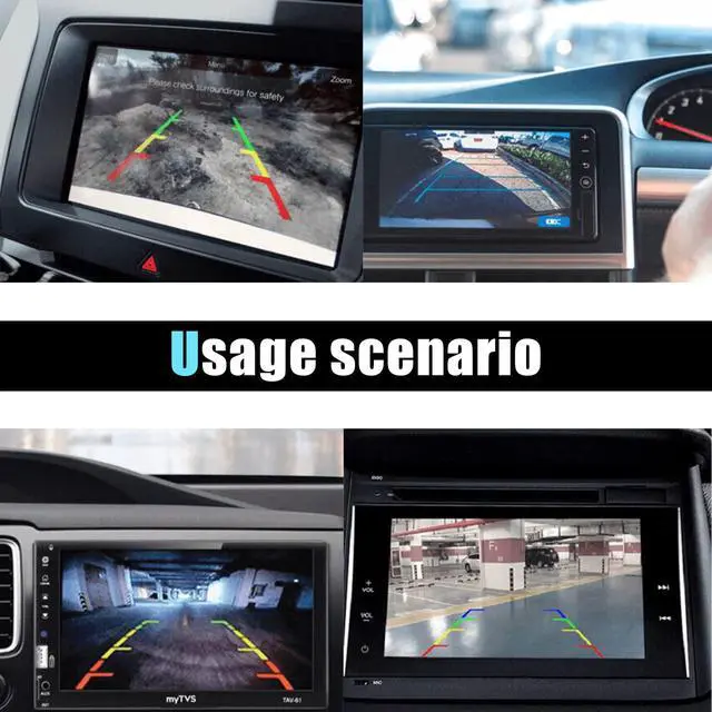 Alt view image 6 of 7 - The Rear View Mirror Assist Camera is Only Compatible with 2011-2015 Ford Explorer Rear View Mirror Backup Camera OE Number BB5Z-19G490-A