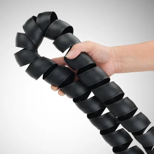 Alt view image 4 of 6 - Hydraulic Hose Protector, 2" OD x 10' Length Spiral Wrap