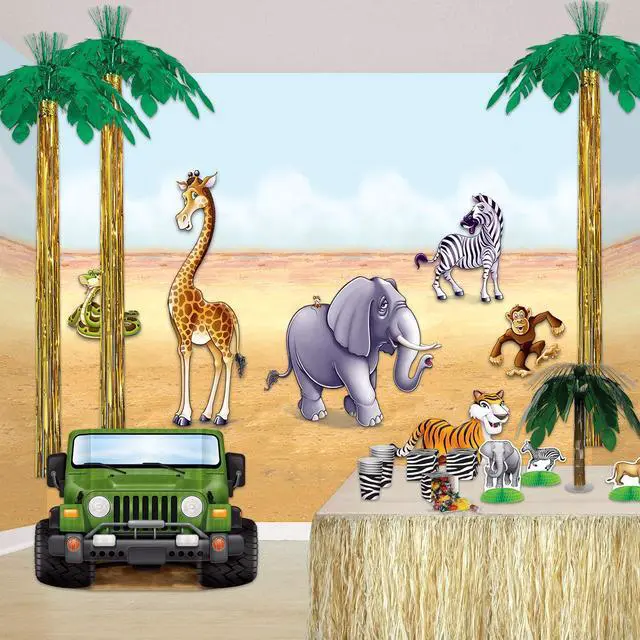 Alt view image 5 of 7 - Desert Sand Backdrop Party Accessory (1 Count) (1/Pkg)